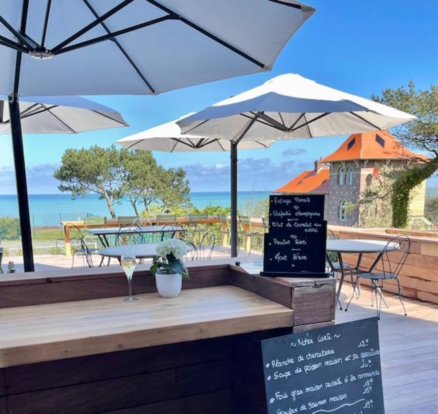Hotel De La Terrasse Varengeville-sur-Mer Bagian luar foto